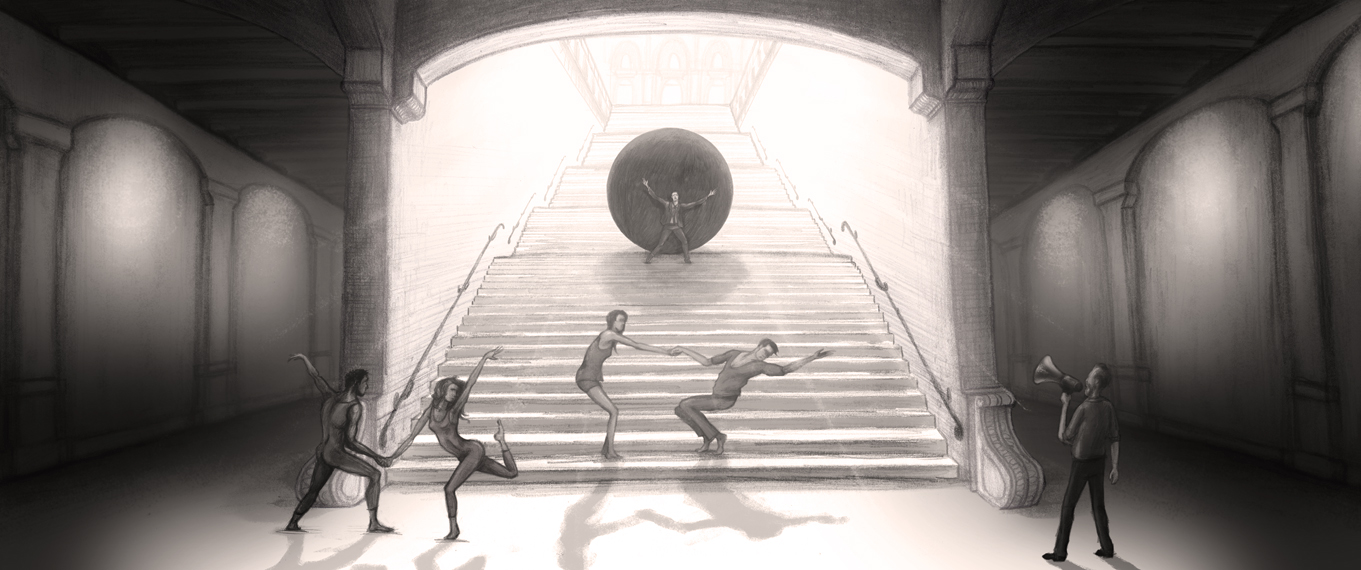 Schets Sisyphus 08 Stedelijk